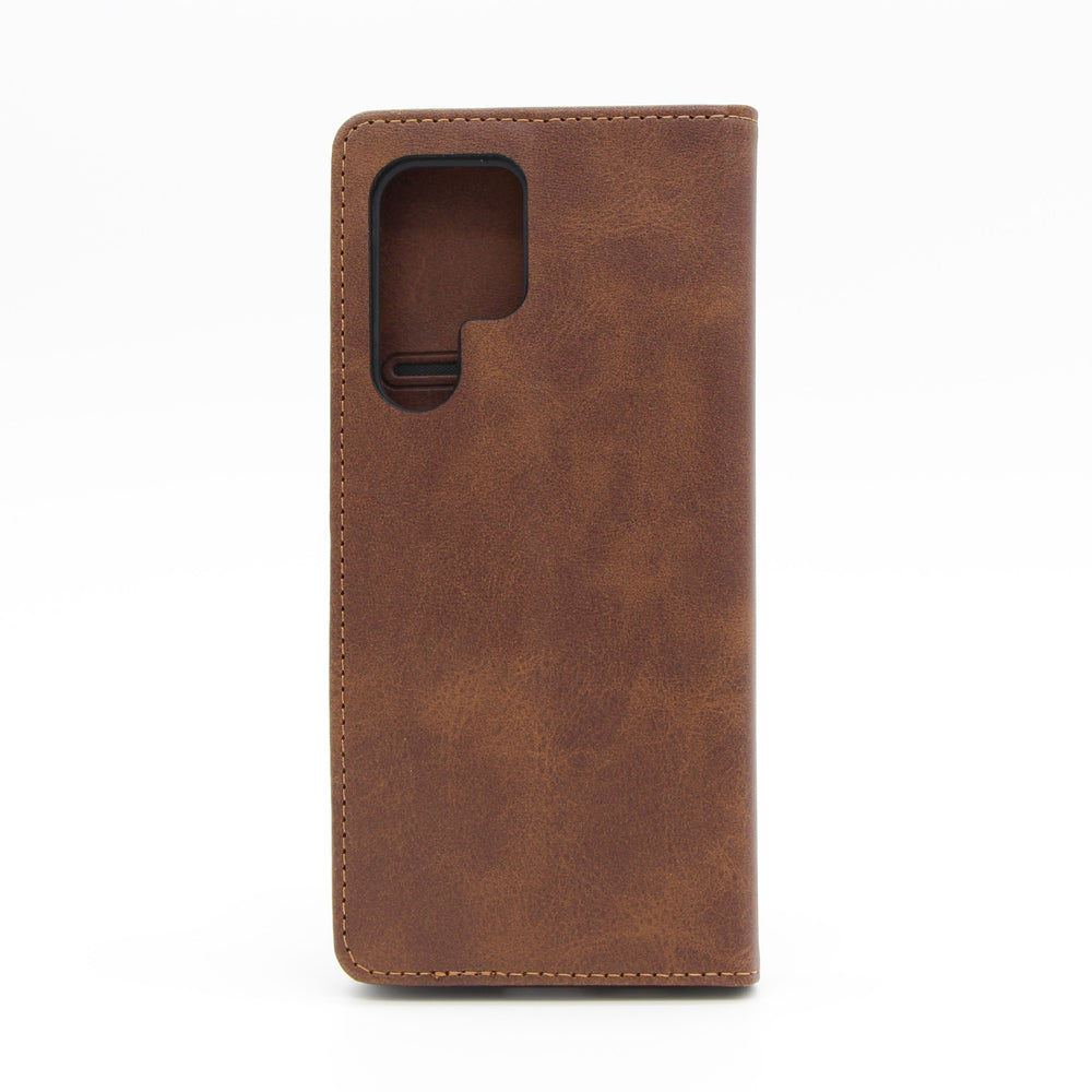 Samsung S23 Ultra Plånboksfödral Läder