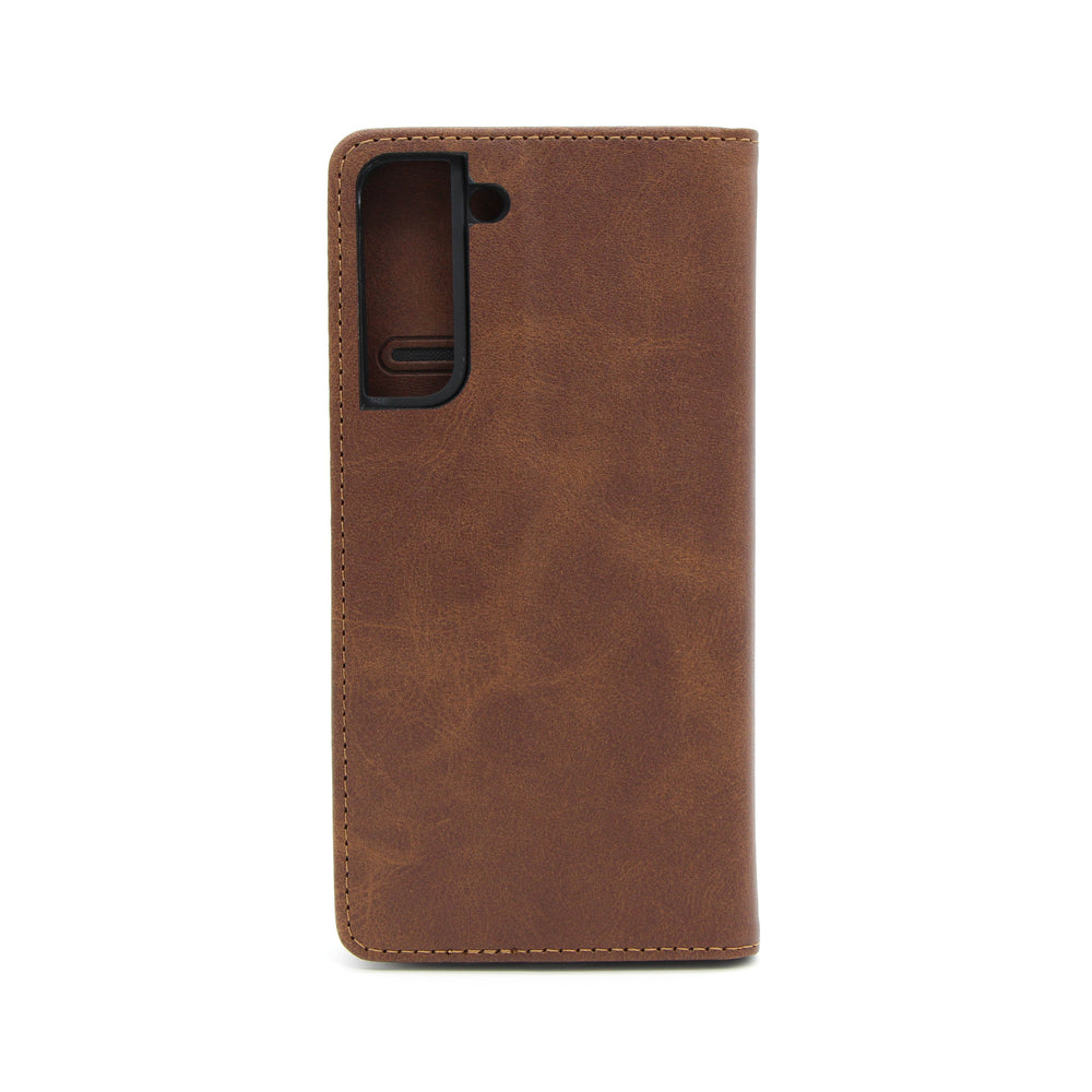 Samsung S22 Plus Plånboksfödral Läder