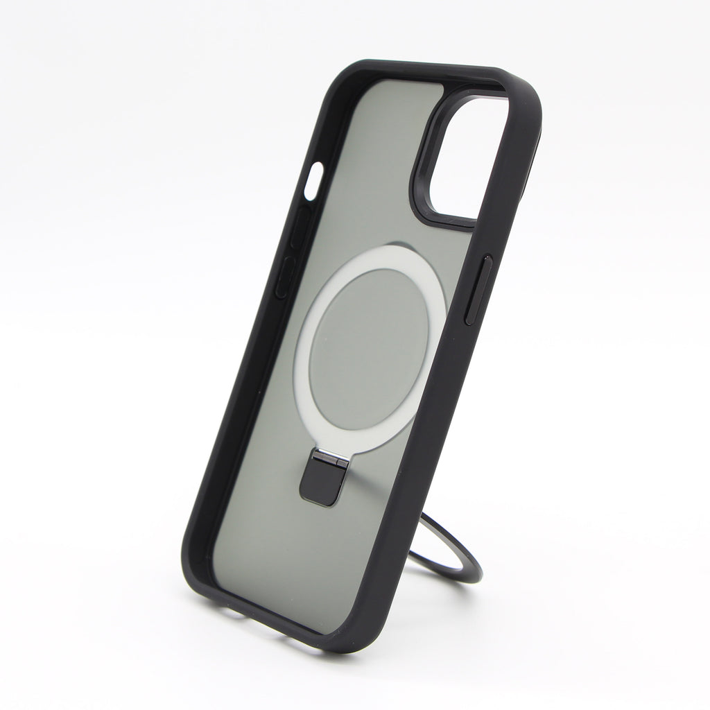 Iphone 15 Pro Magsafe matt skal med ring