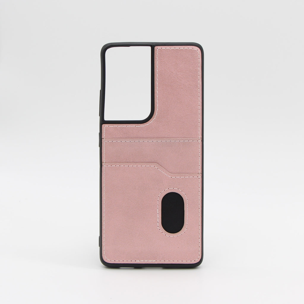 Samsung S21 Ultra Läderskal Elegans med korthållare