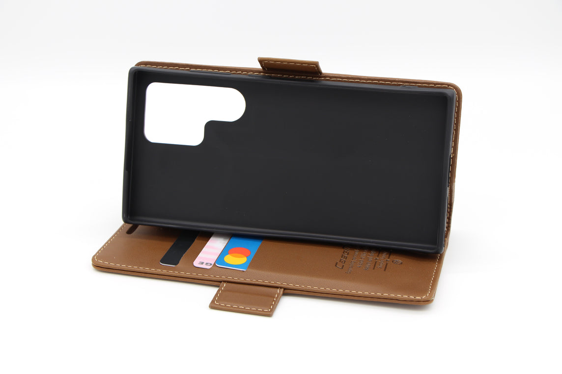 Samsung S24 Ultra plånbok med flärp