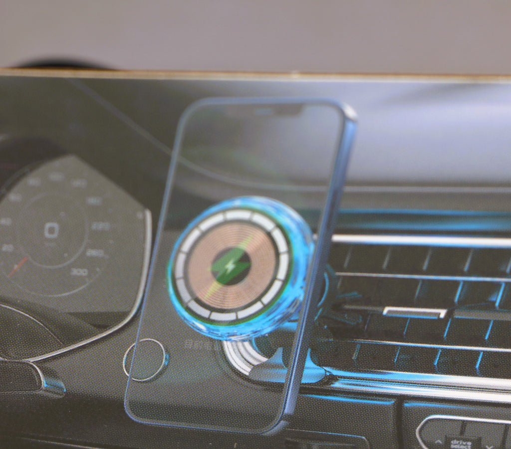 Magnetisk wireless billaddare