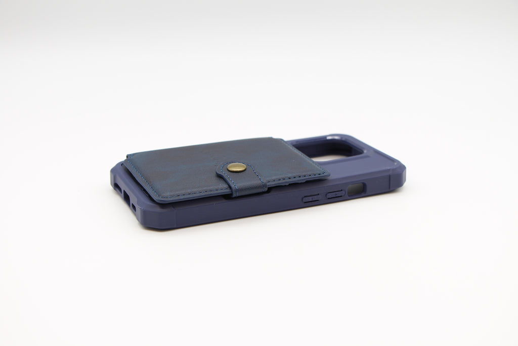 Iphone 15 Pro Max plånboksfödral Kraftig