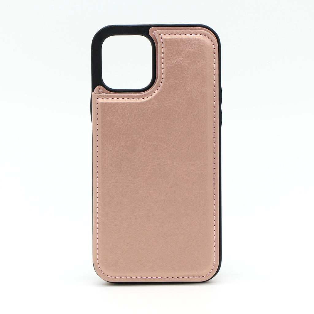 Iphone 15 Pro Max Läderskal med korthållare