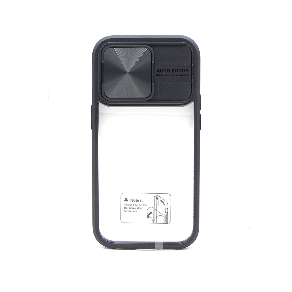 Iphone 12 Pro Max Silikonskal skjutbar kameraskydd