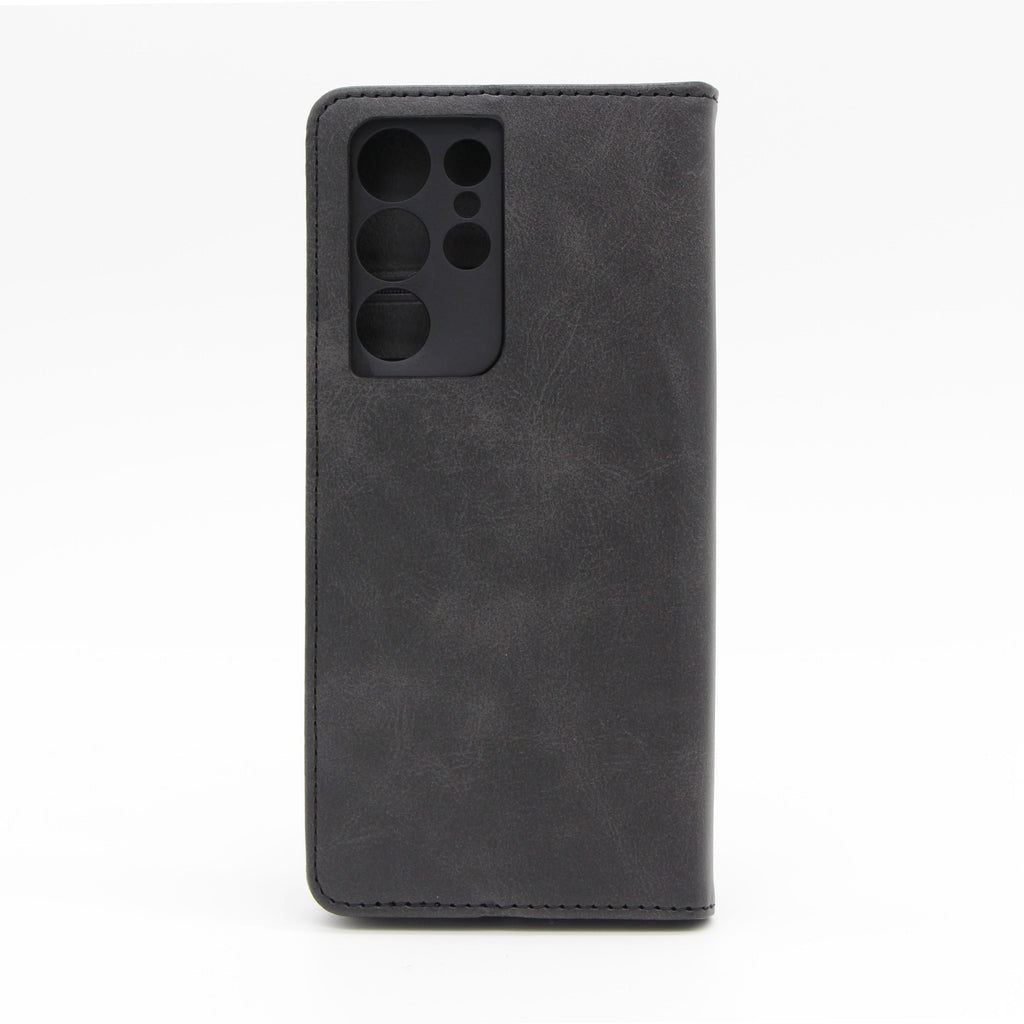 Samsung S21 Ultra Plånboksfödral Läder