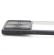 Samsung S22 Plus silikonskal skjutbar kameraskydd transparent