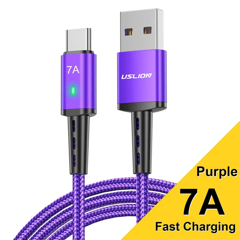 Snabbladdningskabel USB-A till USB-C