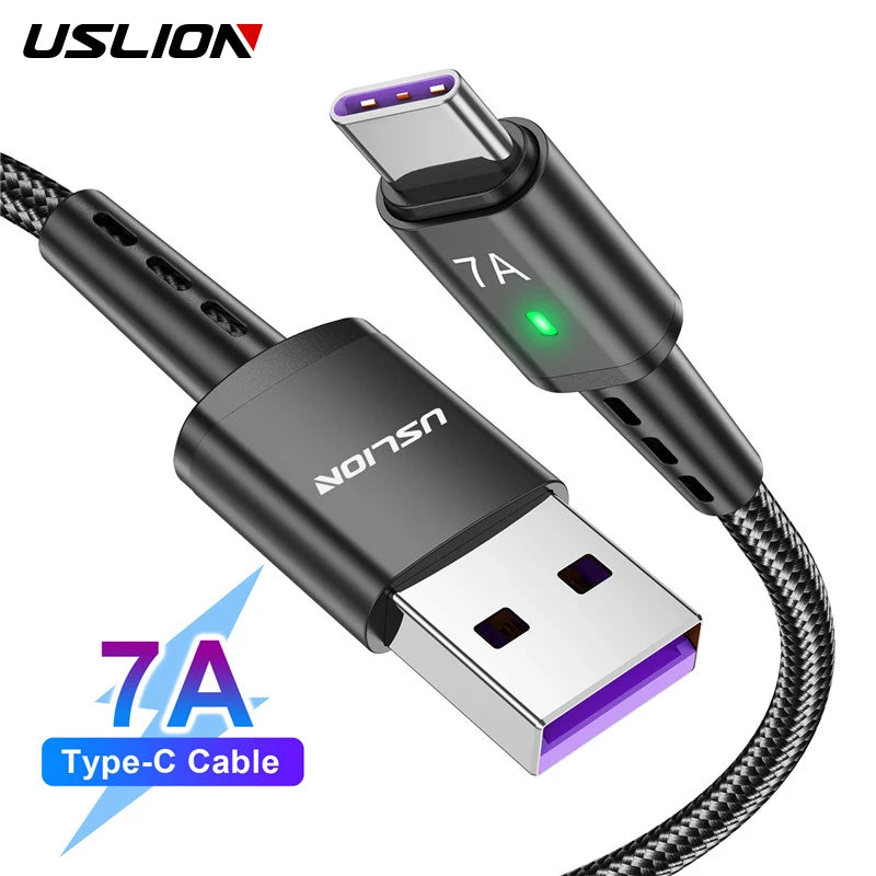 Snabbladdningskabel USB-A till USB-C
