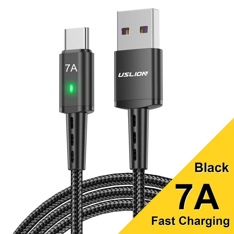 Snabbladdningskabel USB-A till USB-C