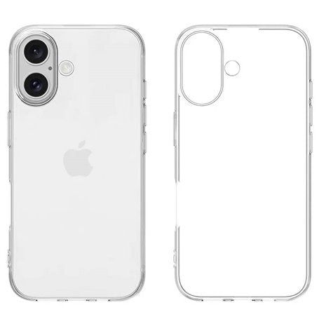 Iphone 16 Clear Case Genomskinlig skal